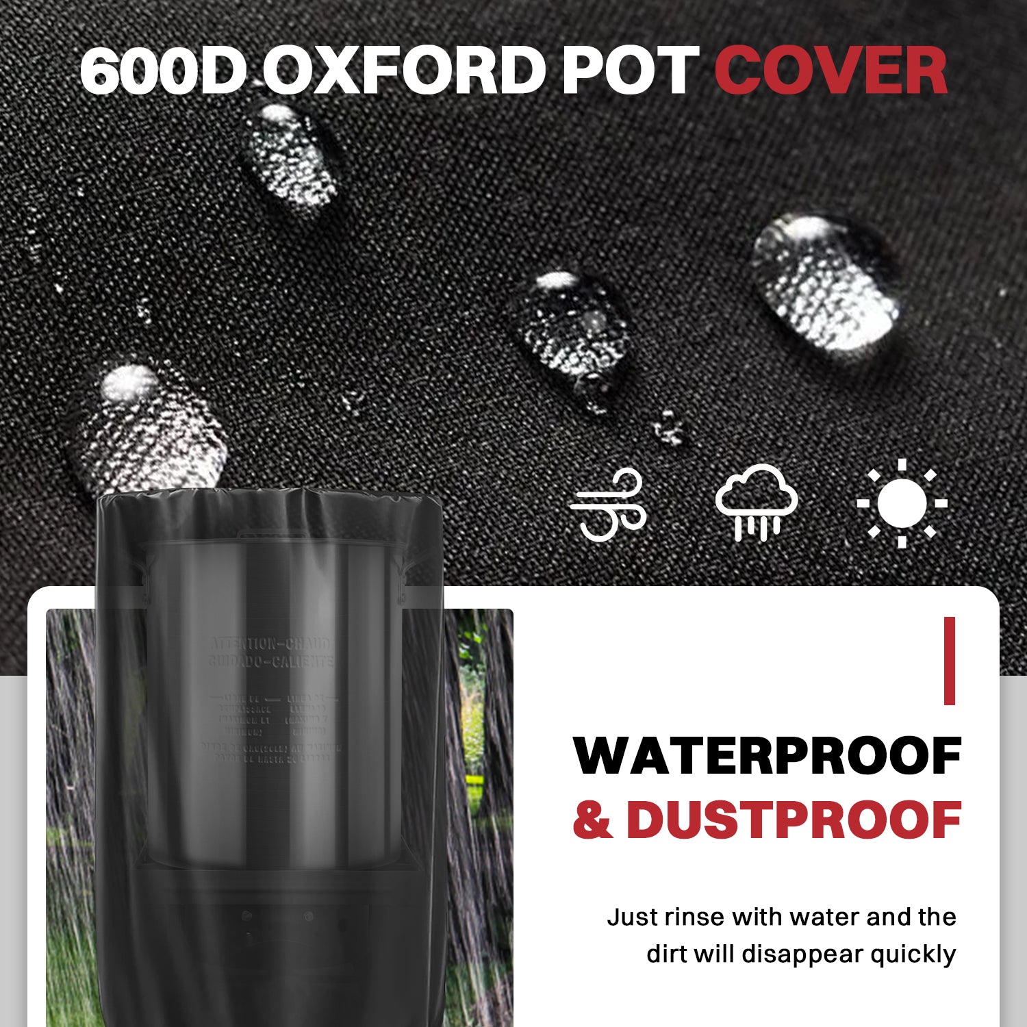 30QT & 10QT Outdoor Fryer | Turkey Fryer | Seafood Boil Pot | Cover & Skimmer Included | 50,000BTU Propane Burner | Aluminum Deep Fryer Pot with Basket | Crab, Seafood & Crawfish Boiler